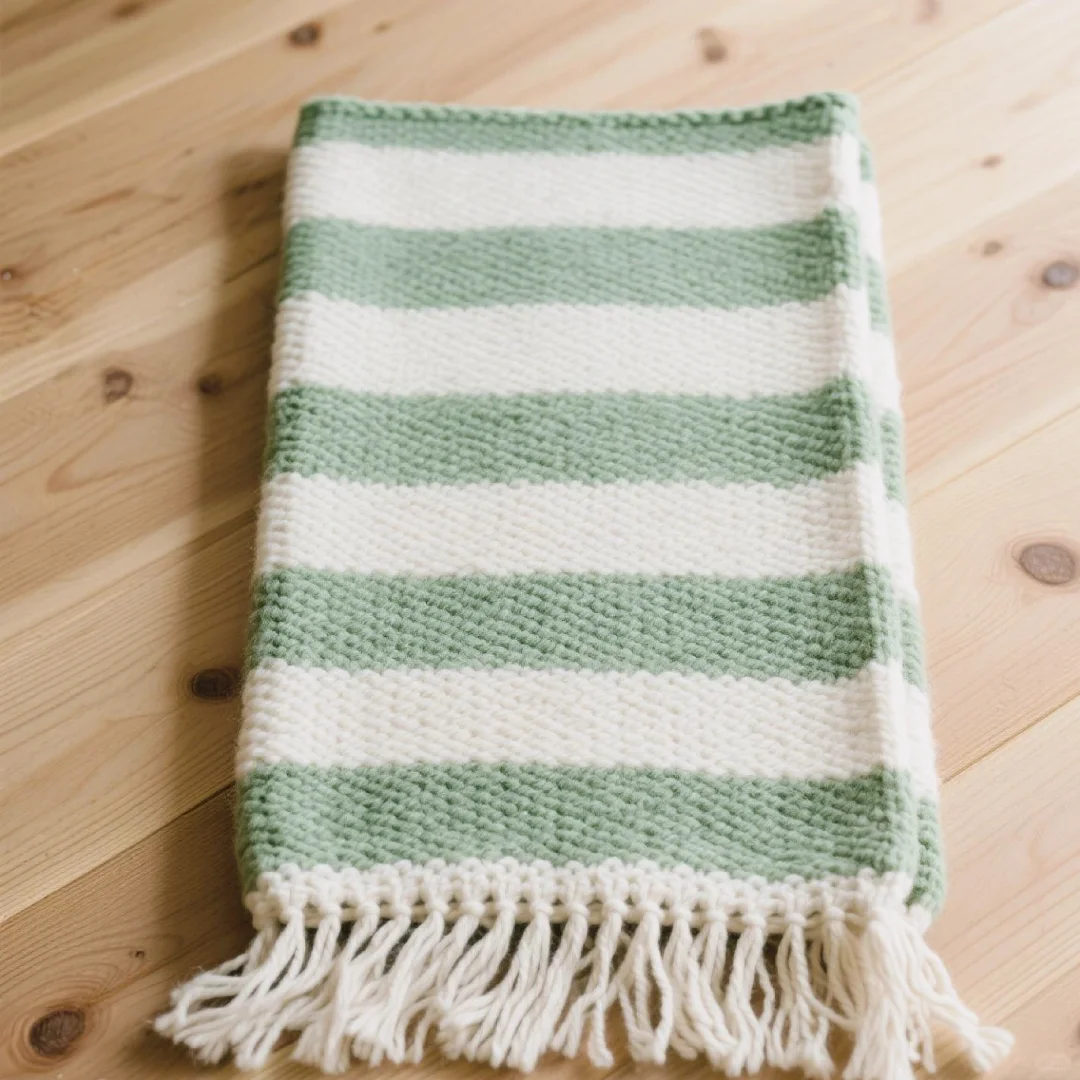 救命！粗羊毛线编织毛毯的快乐谁懂啊?