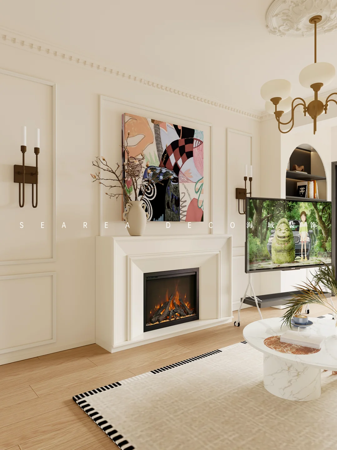 上海老房改造！60㎡2房1厅法式风巨好看~