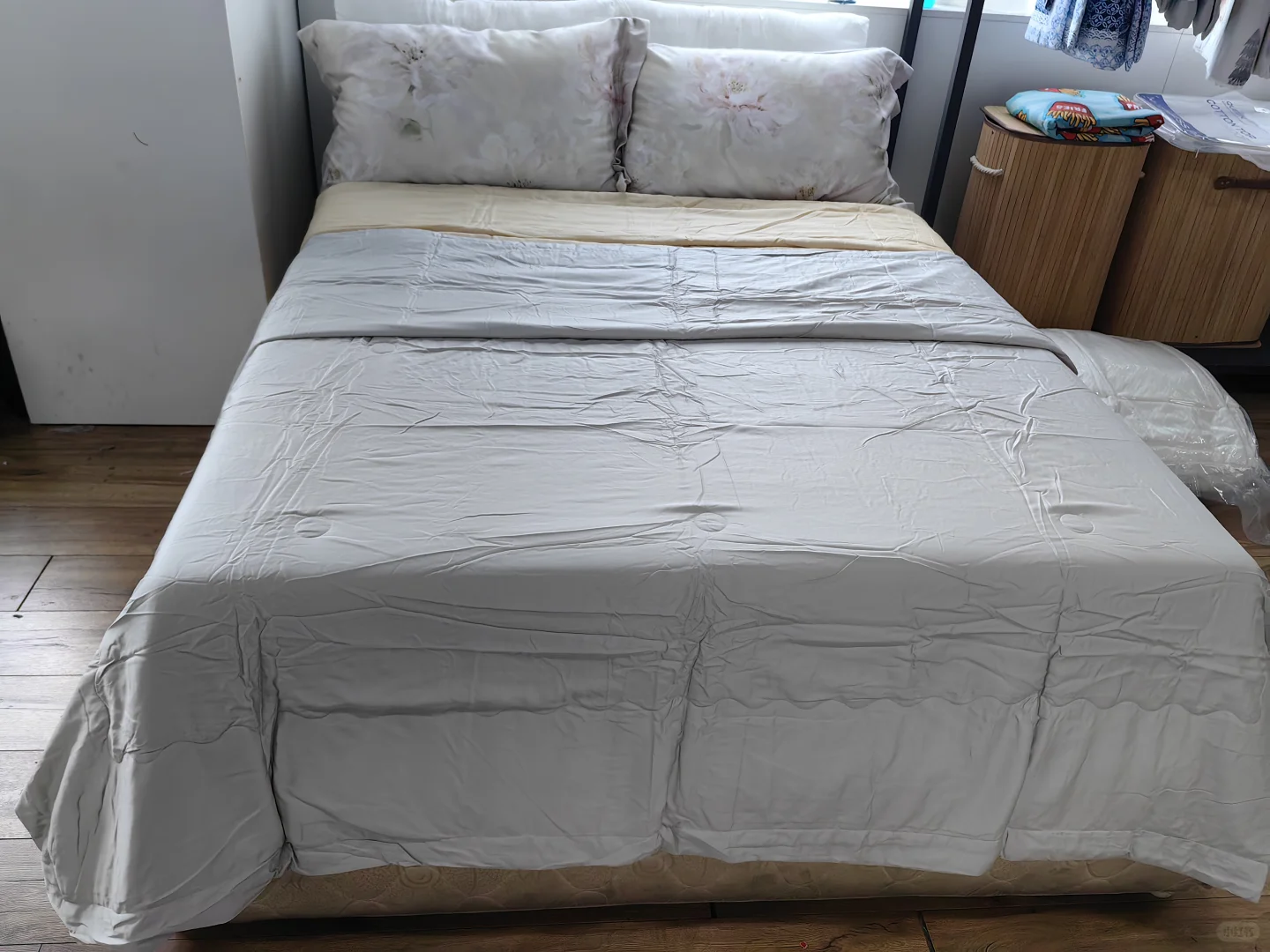 竹纤维纯色夏被