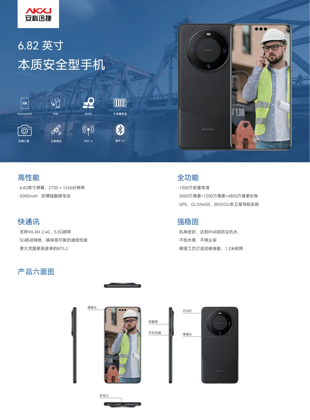 华为防爆手机最新款是什么型号？