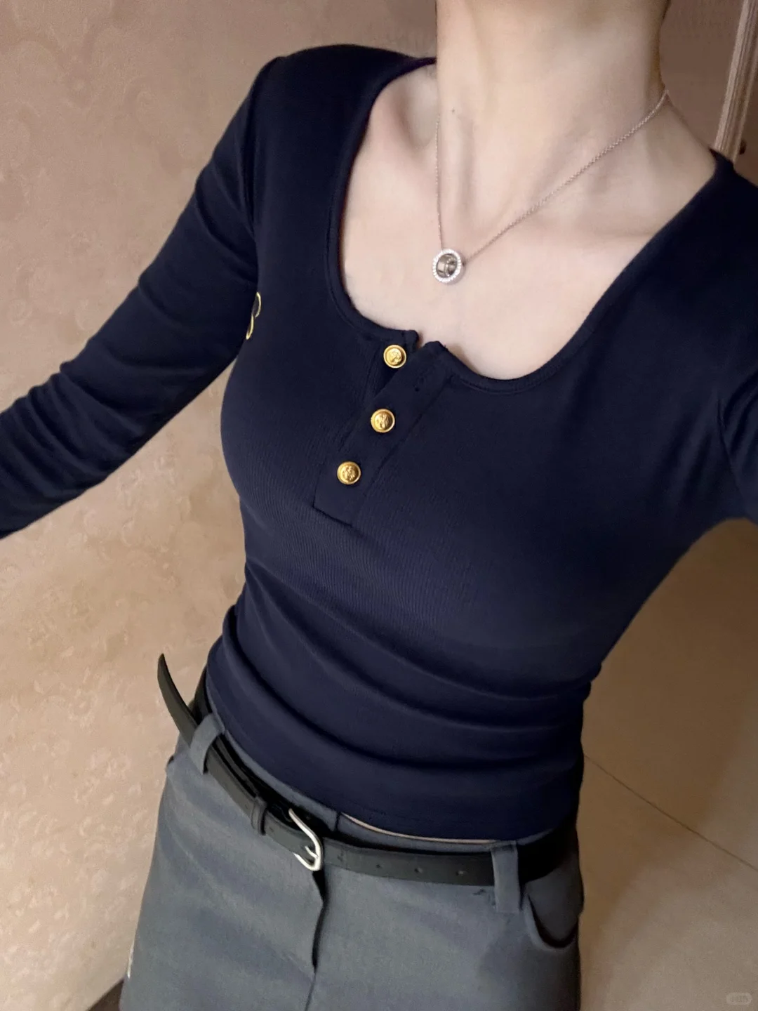 拜托！！这件正肩长T没踩雷！！