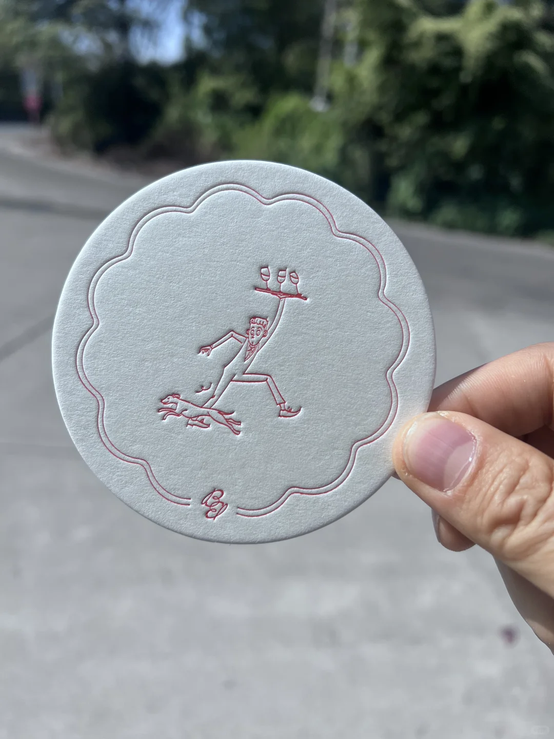 700克棉纸凸版印刷压印凹凸异形模切