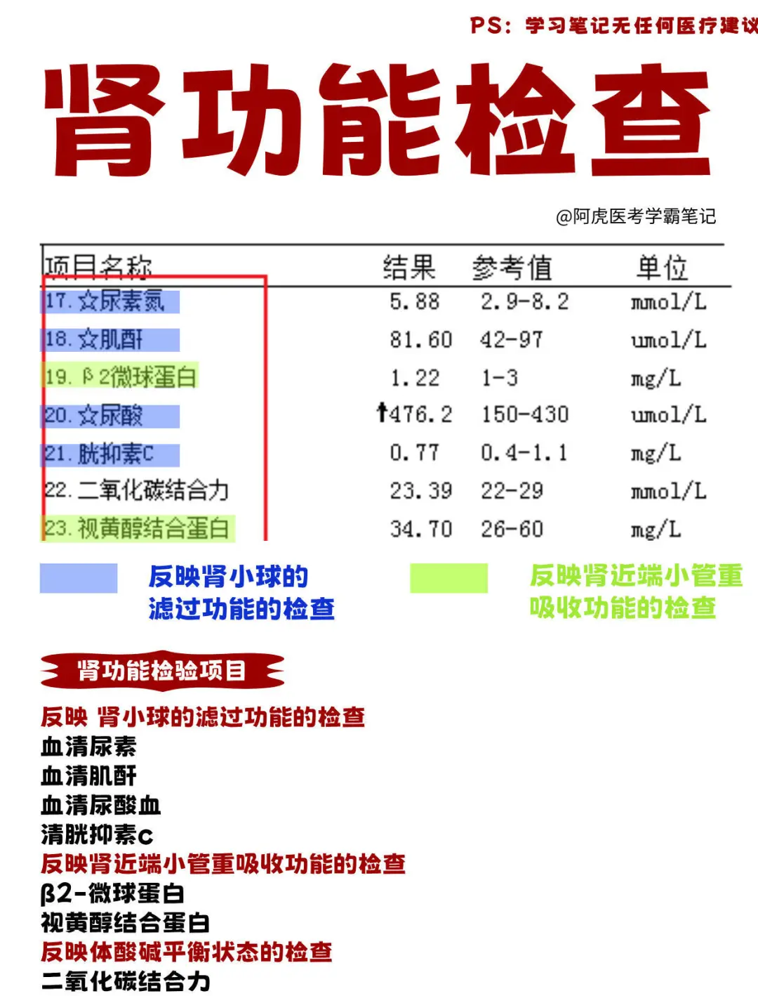 如何看懂医院的常规检查报告