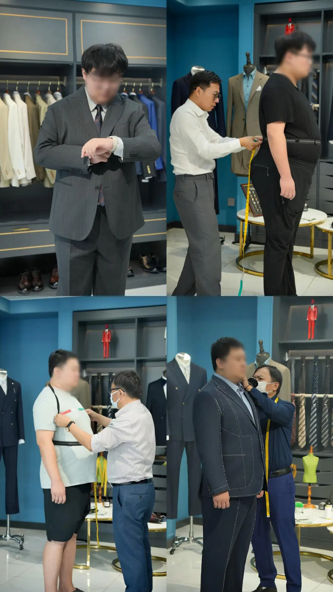 胖人该如何选对西装版型