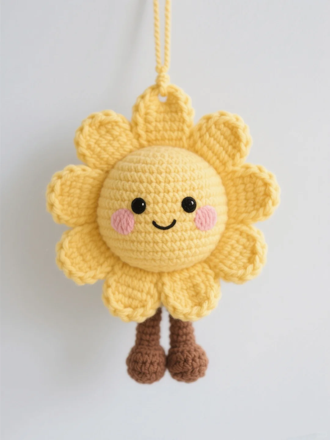 ?被这朵钩织小太阳花可爱到晕厥！！