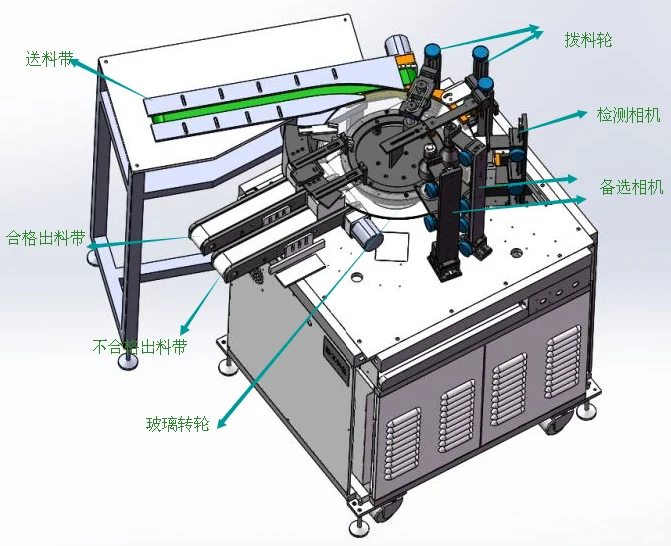 AI视觉检测设备在五金件应用检测有无螺母
