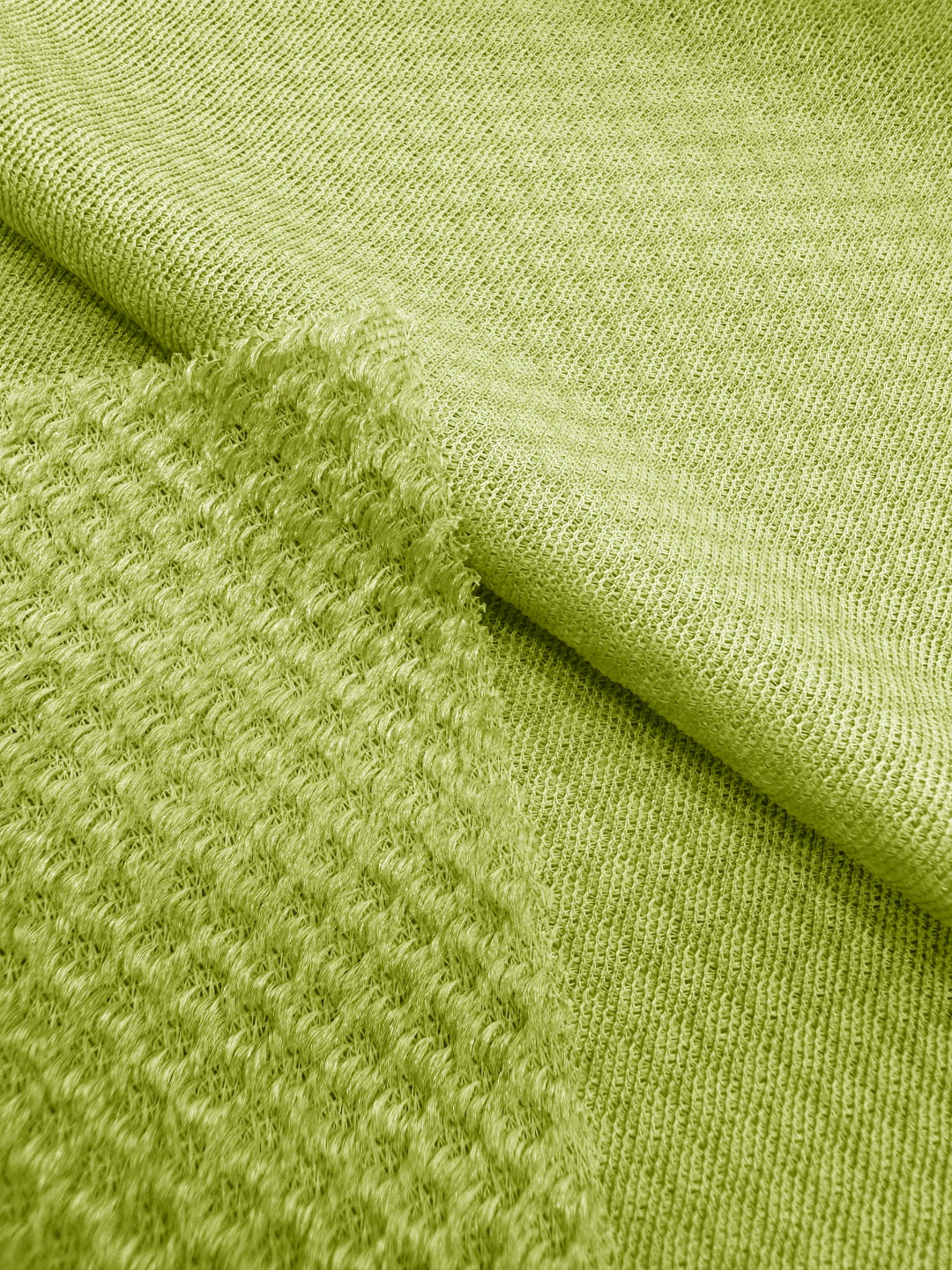 轻户外徒步动态呼吸保暖菱形网眼绒内里面料