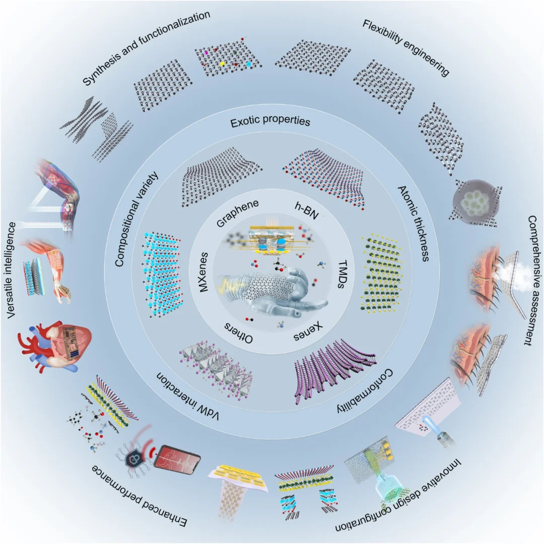 当“原子薄”遇上智能穿戴：开启柔性新时代