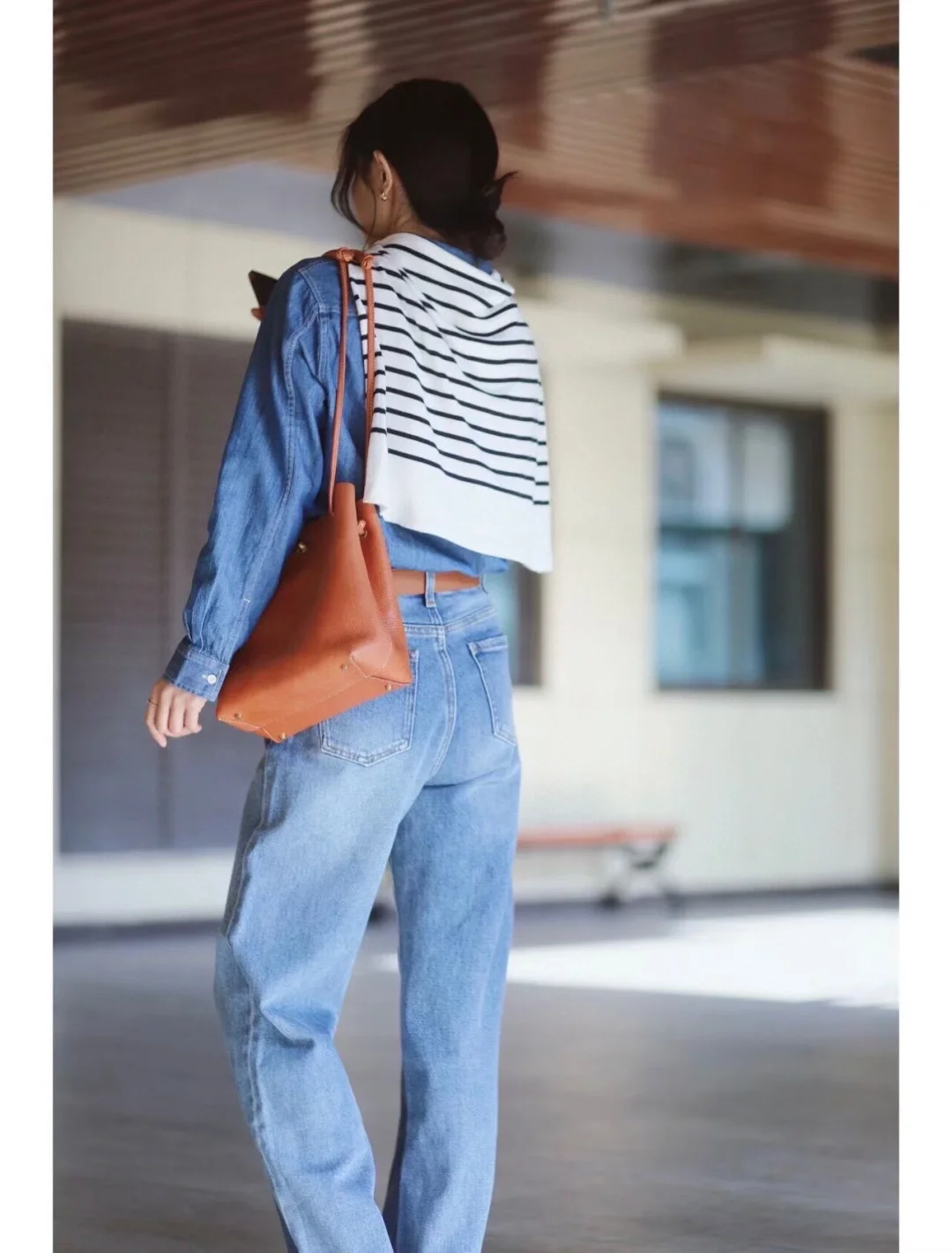 25秋冬新款现货｜FK经典洗水色修身牛仔衬衫