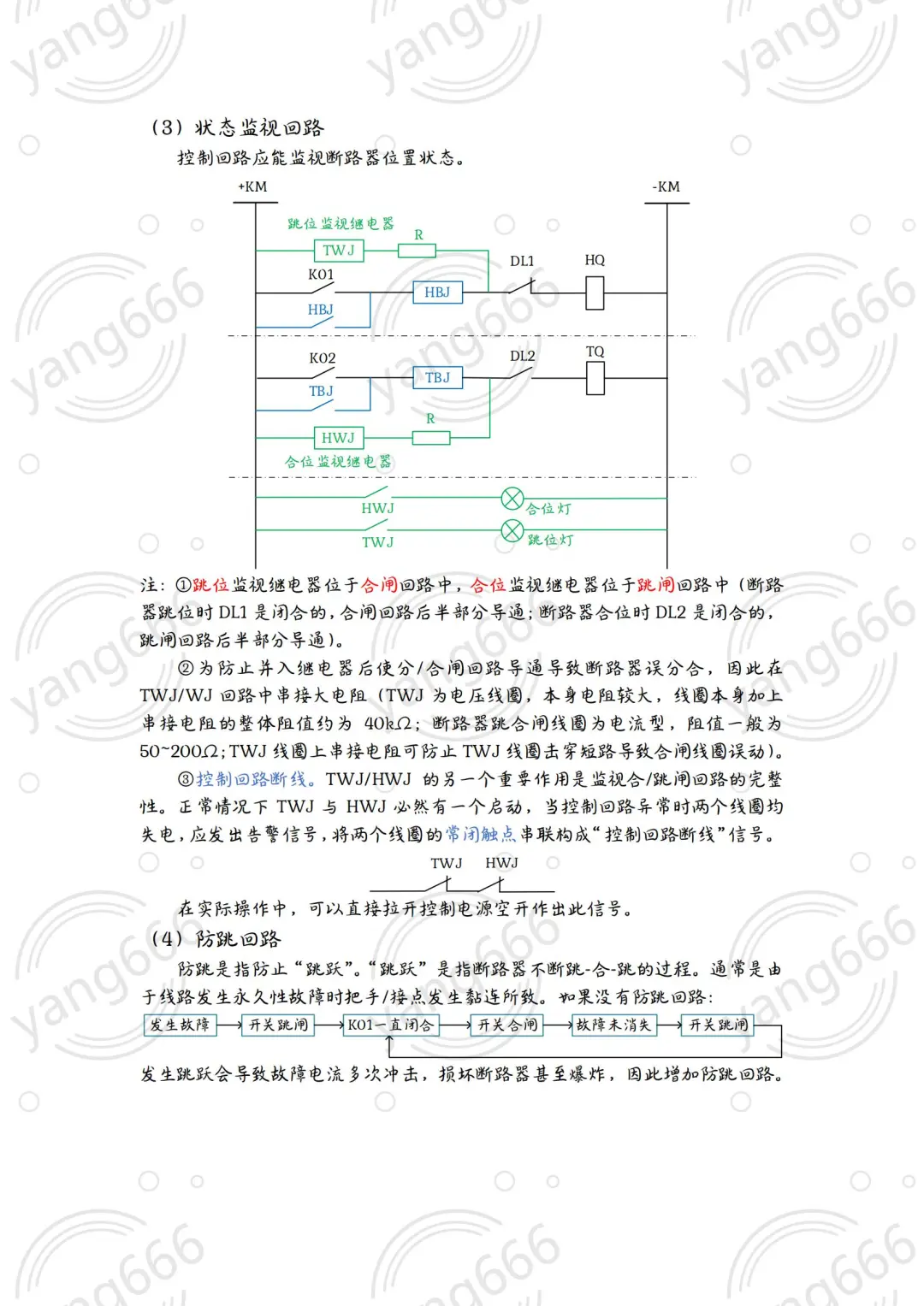 断路器控制回路简析