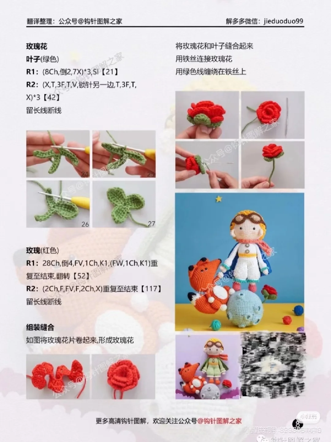 小王子狐狸和他的玫瑰花?（附图解）