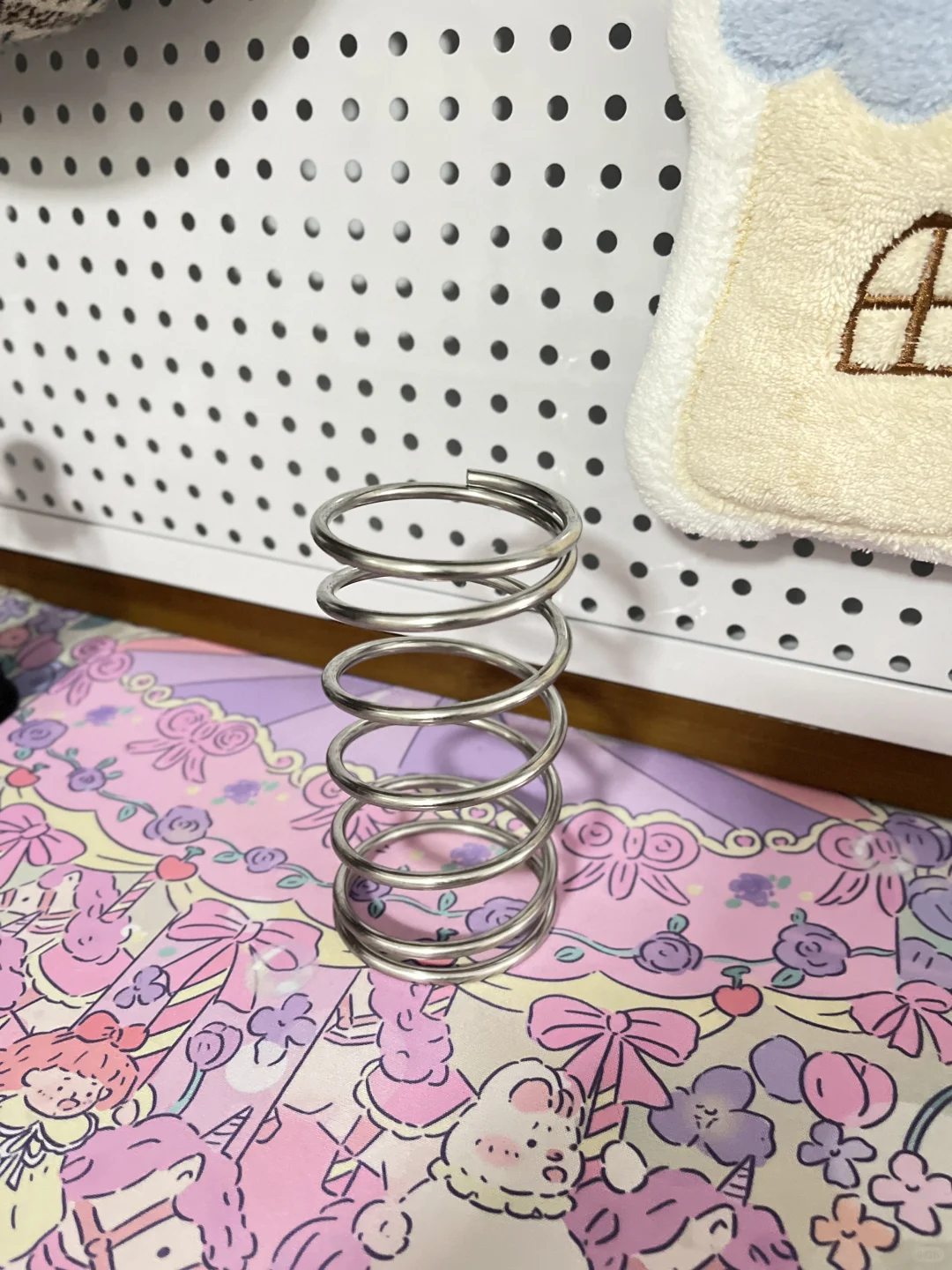 超好看的不锈钢弹簧架