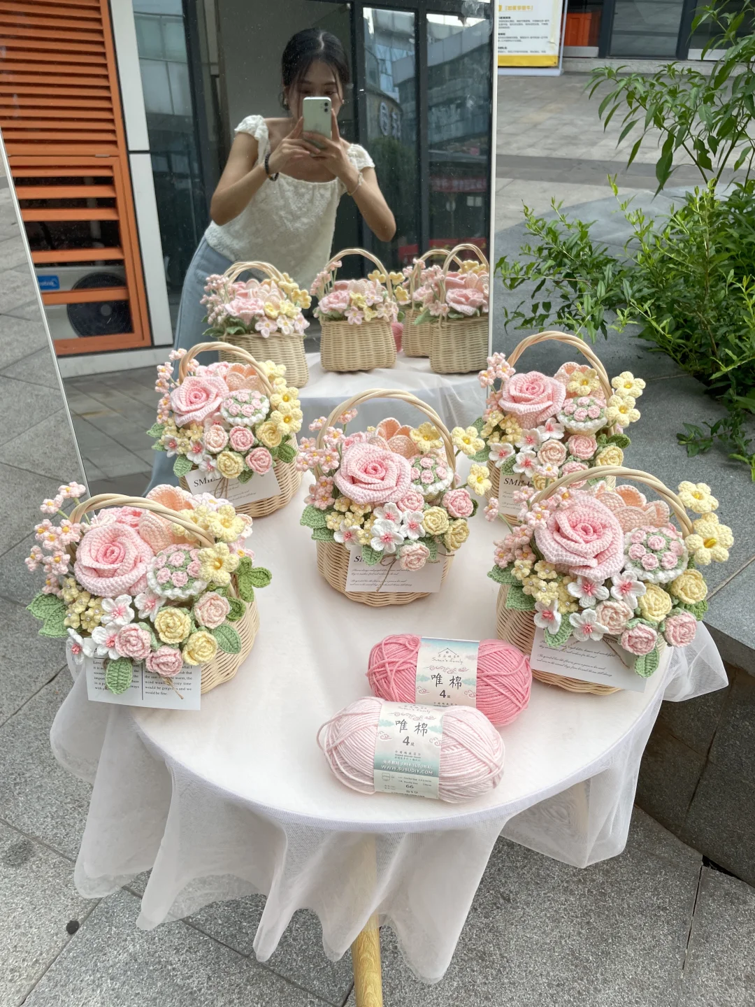 手捧花花篮【附图解】