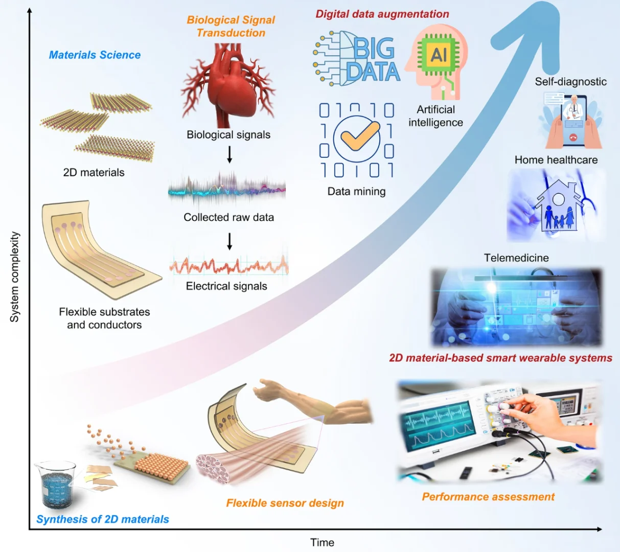 当“原子薄”遇上智能穿戴：开启柔性新时代