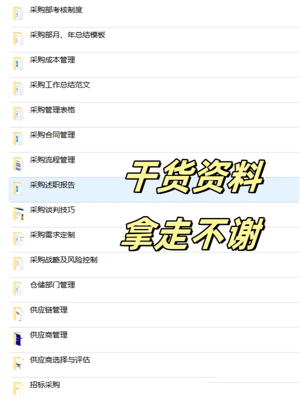 28个采购管理工具