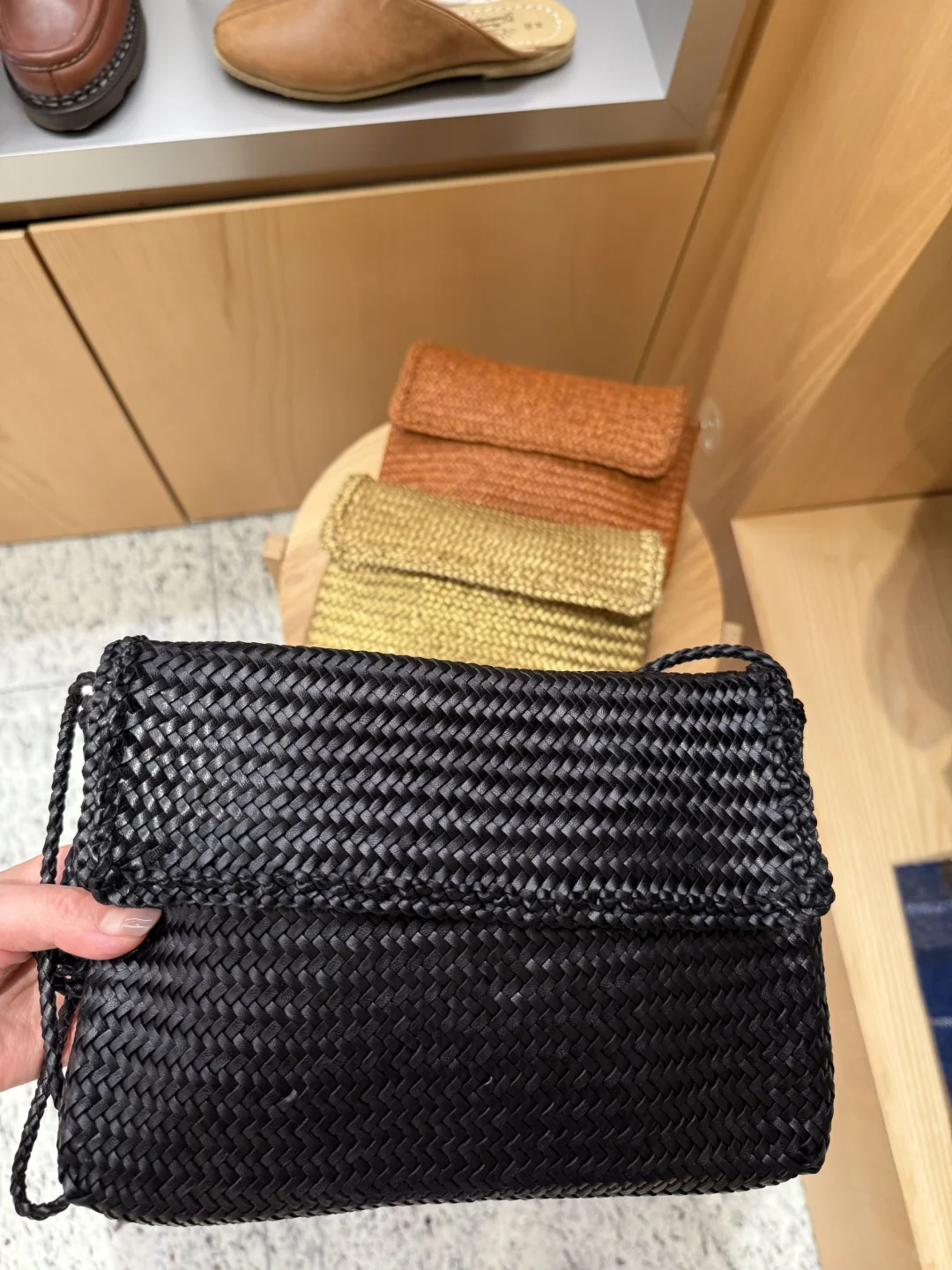 80后｜Dragon diffusion牛皮编织包