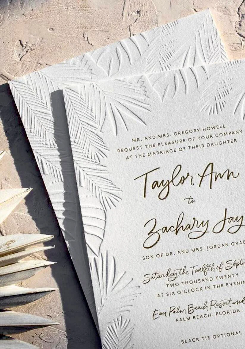 活版压印区别于普通平印（压出美感）