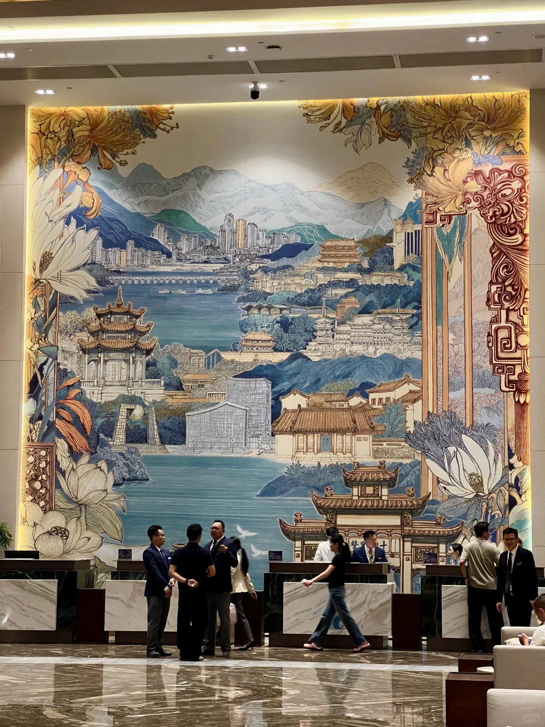 《潮汕之窗》壁画 855X877CM