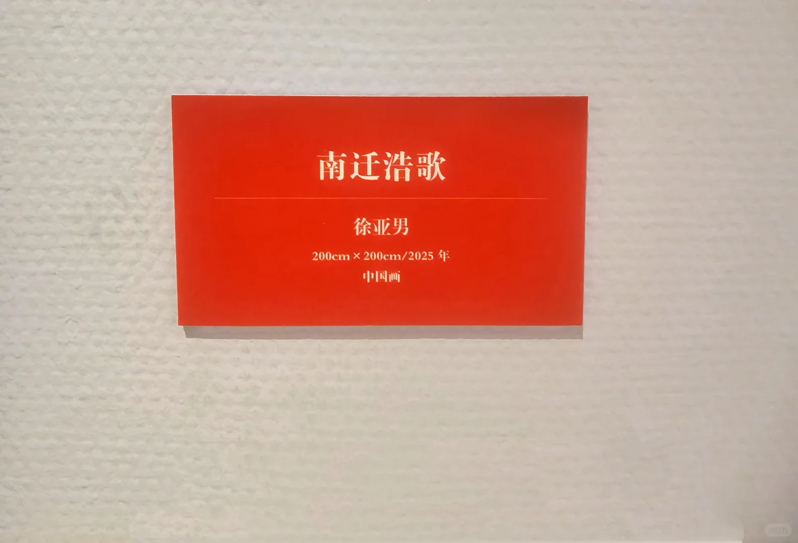 入选由央视、人美、国家画院联合主办的国展