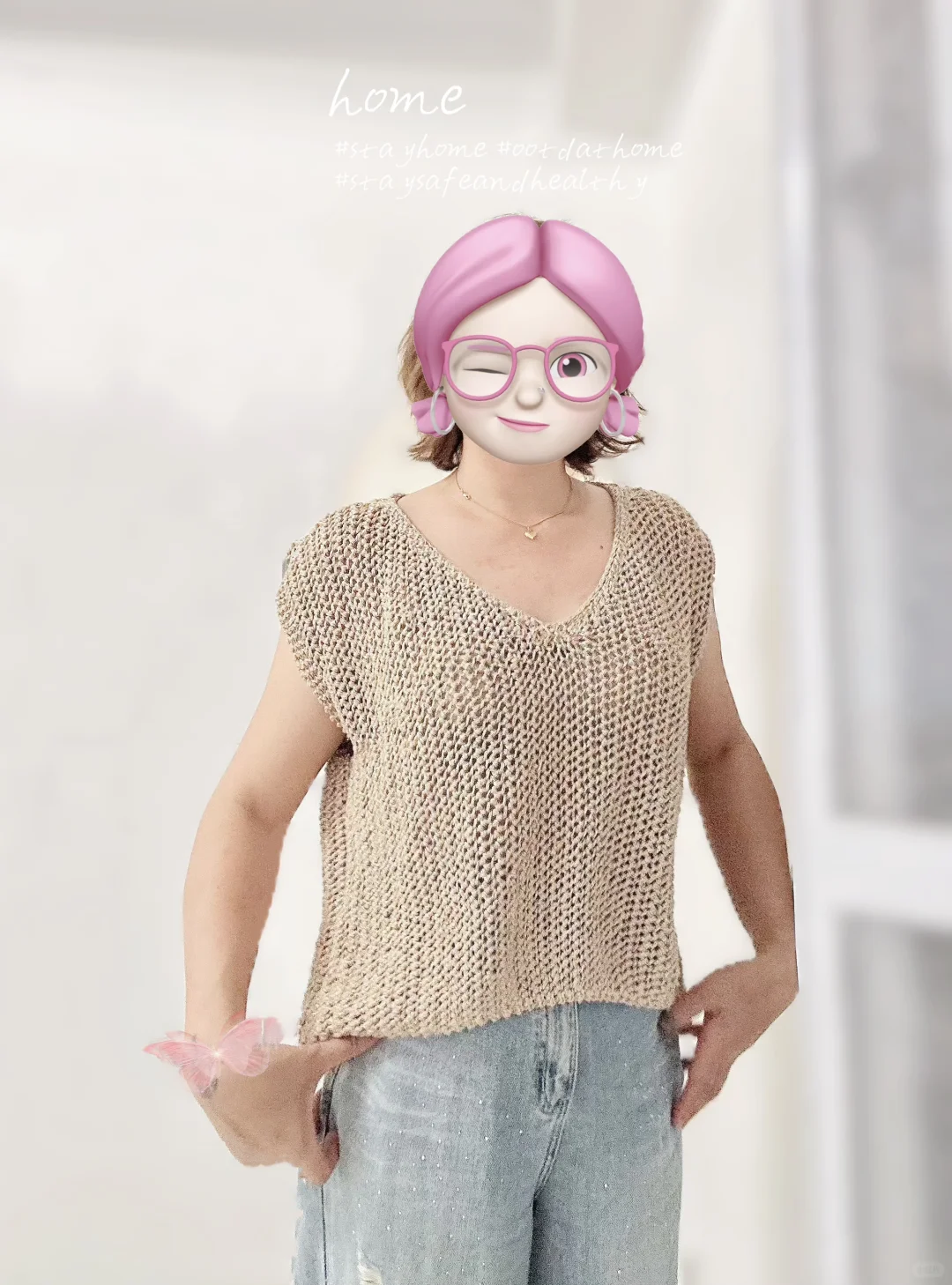 夏季清爽毛衣简单编制