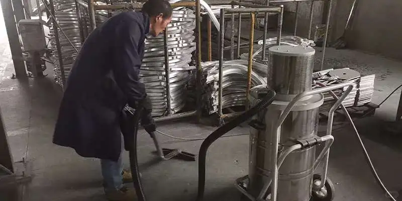 省心又省钱,气动防爆吸尘器零电防爆