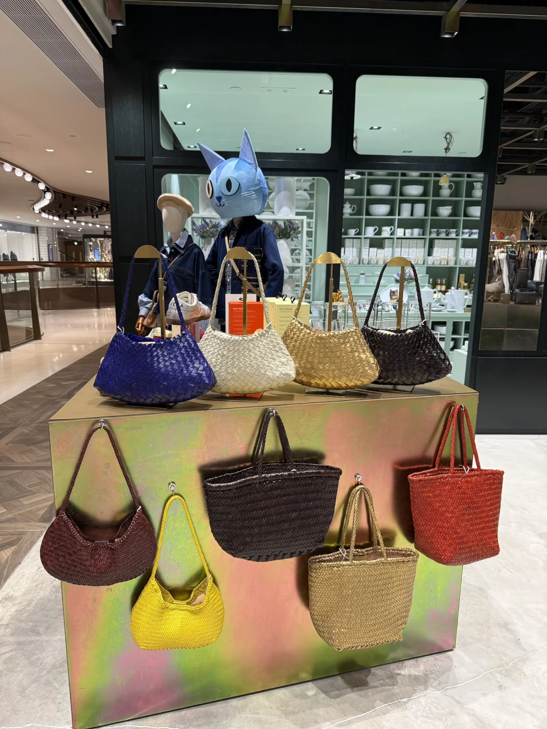 80后｜Dragon diffusion牛皮编织包