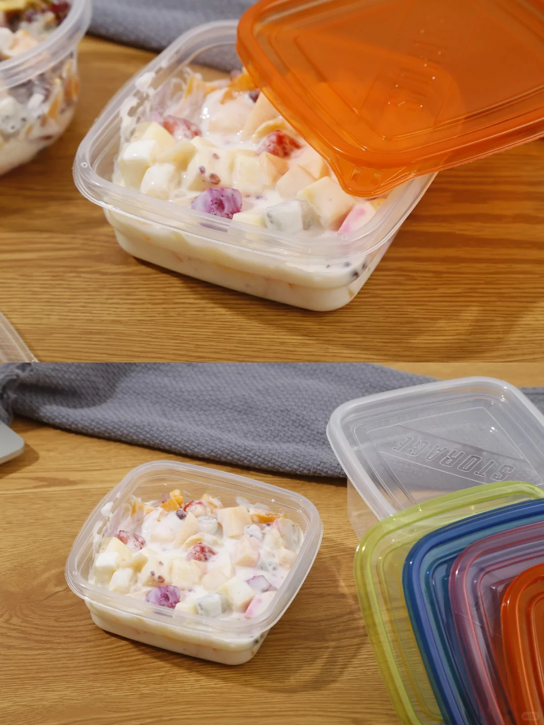 水果捞高透 PP 碗?