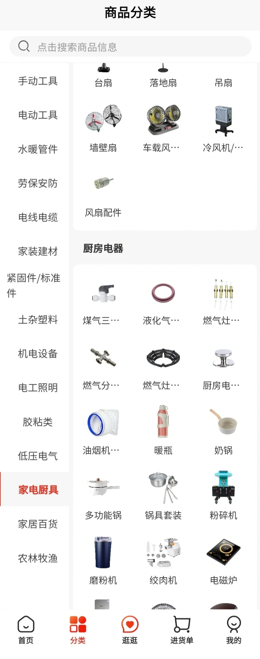 ozon电商五金供应链类目，带商品模版。