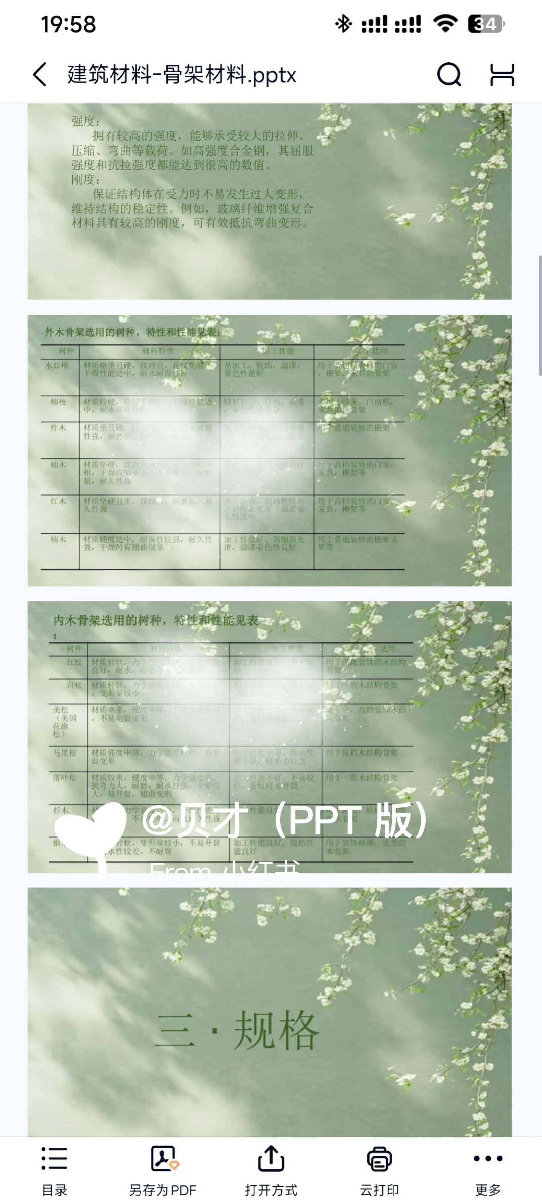 建筑材料骨架材料 PPT 分享