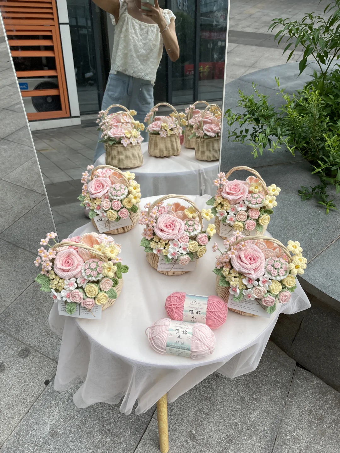 手捧花花篮【附图解】