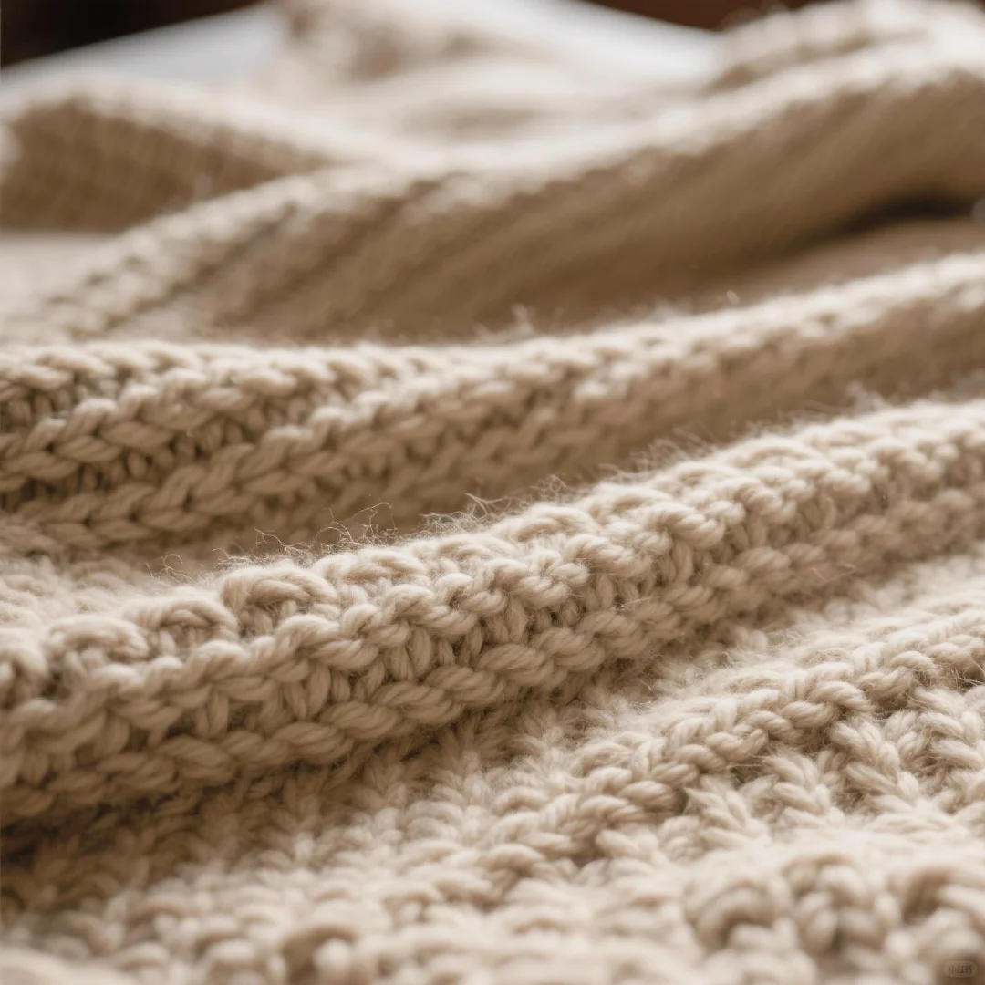 救命！粗羊毛线编织毛毯的快乐谁懂啊?