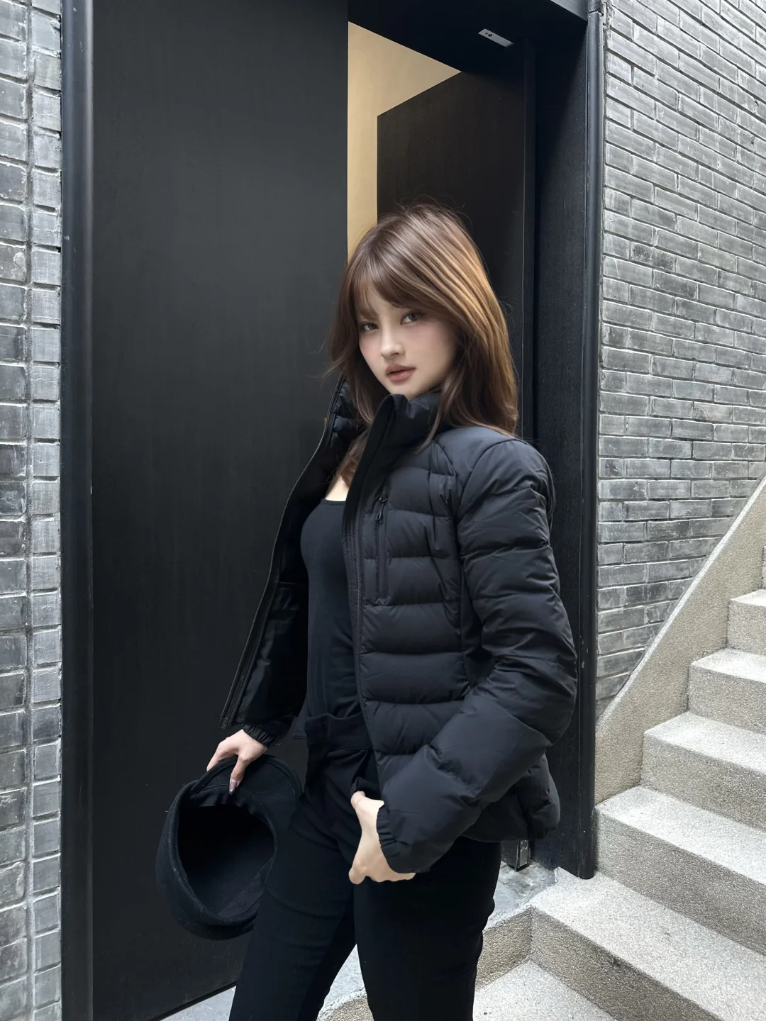 今年喜欢修身点的羽绒服