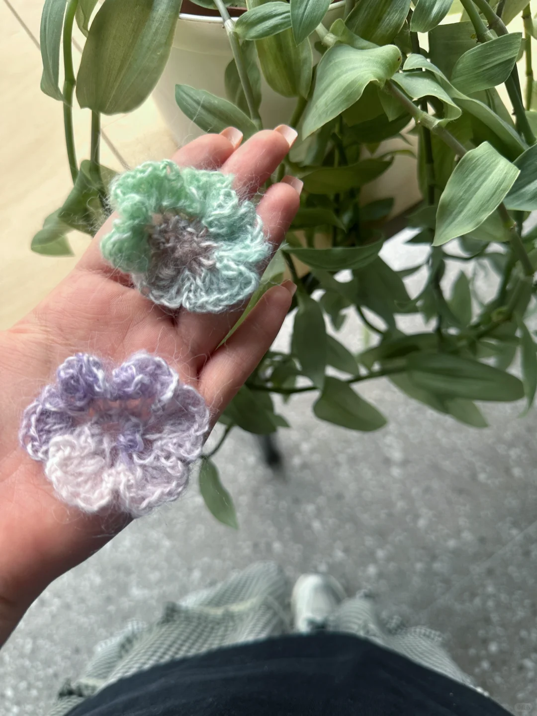 新买的毛线是春天的颜色??