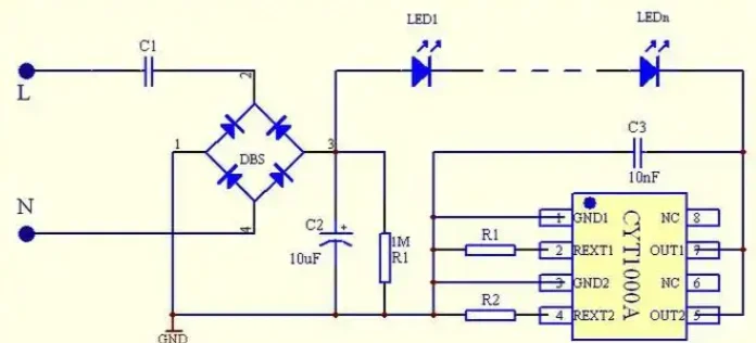 高效 LED 电路电源适配与效率优化-捷配学堂
