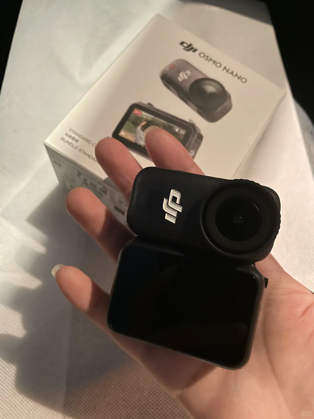 实体店国补大疆OSMO NANO成功拿下✅