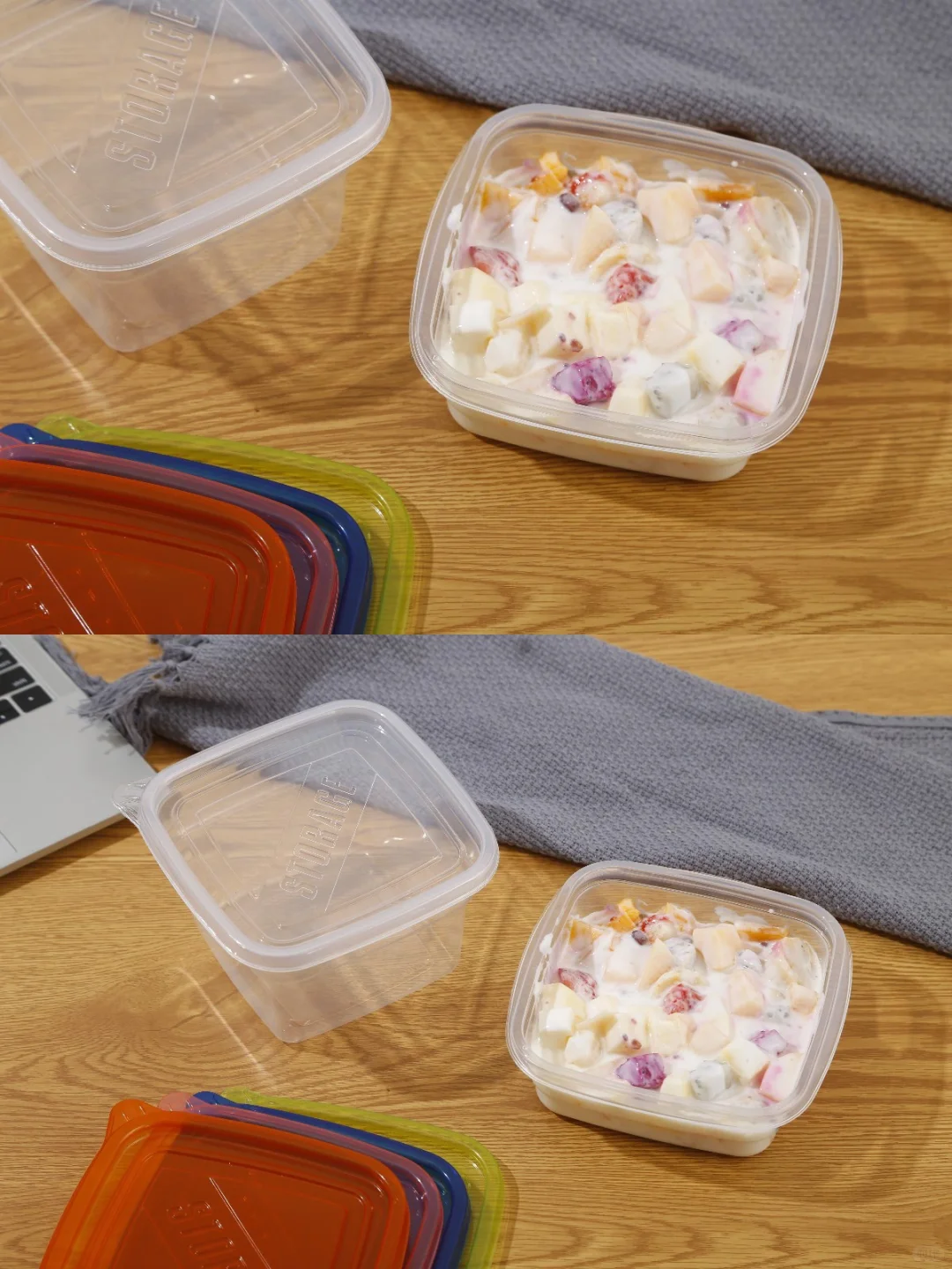 水果捞高透 PP 碗?