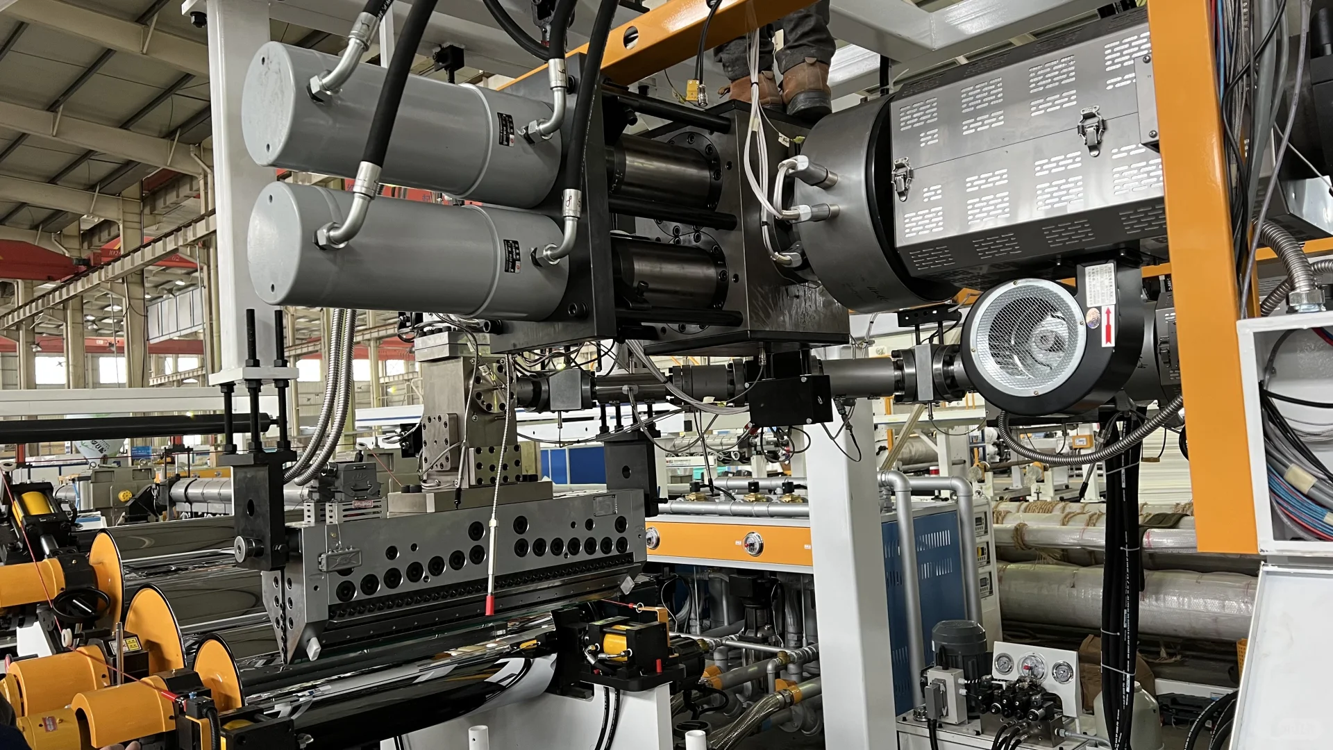 荆州浙江金纬机械共挤 PP 片材设备工艺