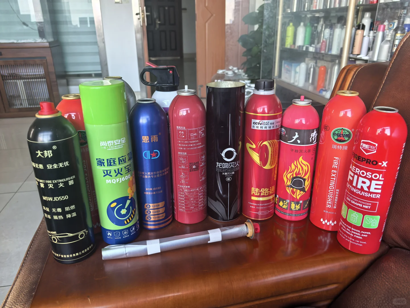 水剂灭火器采用二元气雾剂铝罐包装的优势