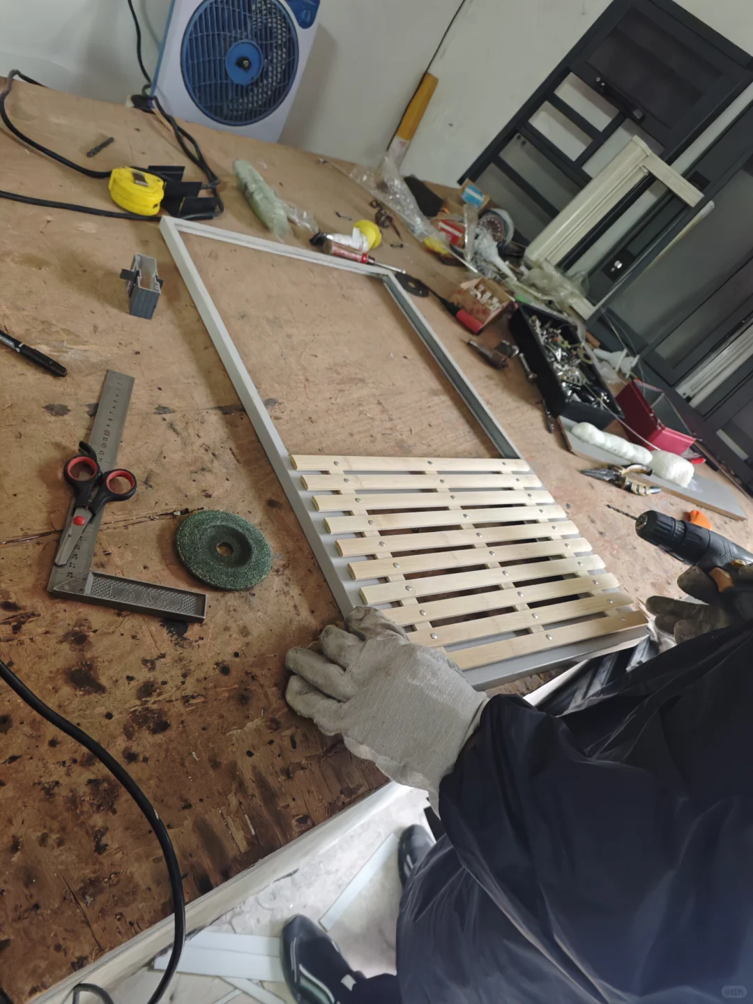 材料只需100就能做的猫砂柜