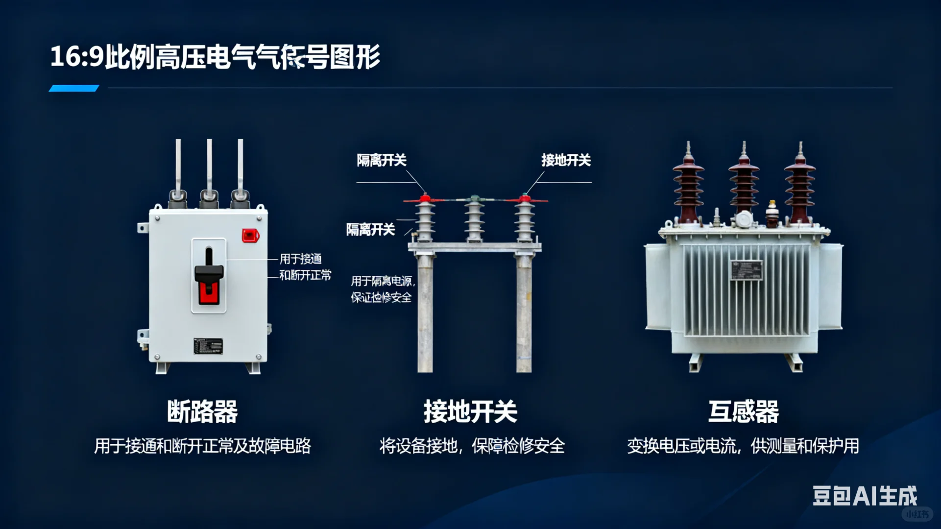 ⚡高压电气符号图鉴|电工/运维党速存的干