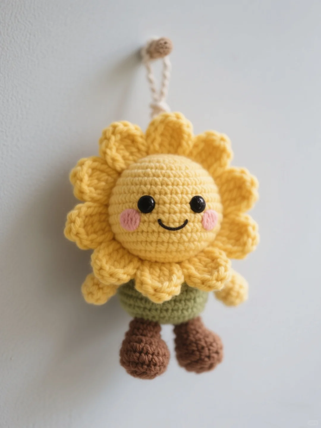 ?被这朵钩织小太阳花可爱到晕厥！！