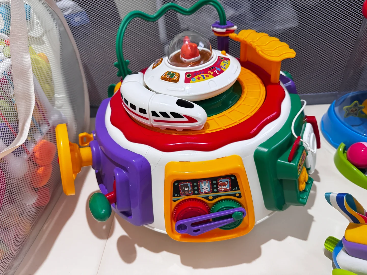 十月龄宝宝爱玩玩具分享