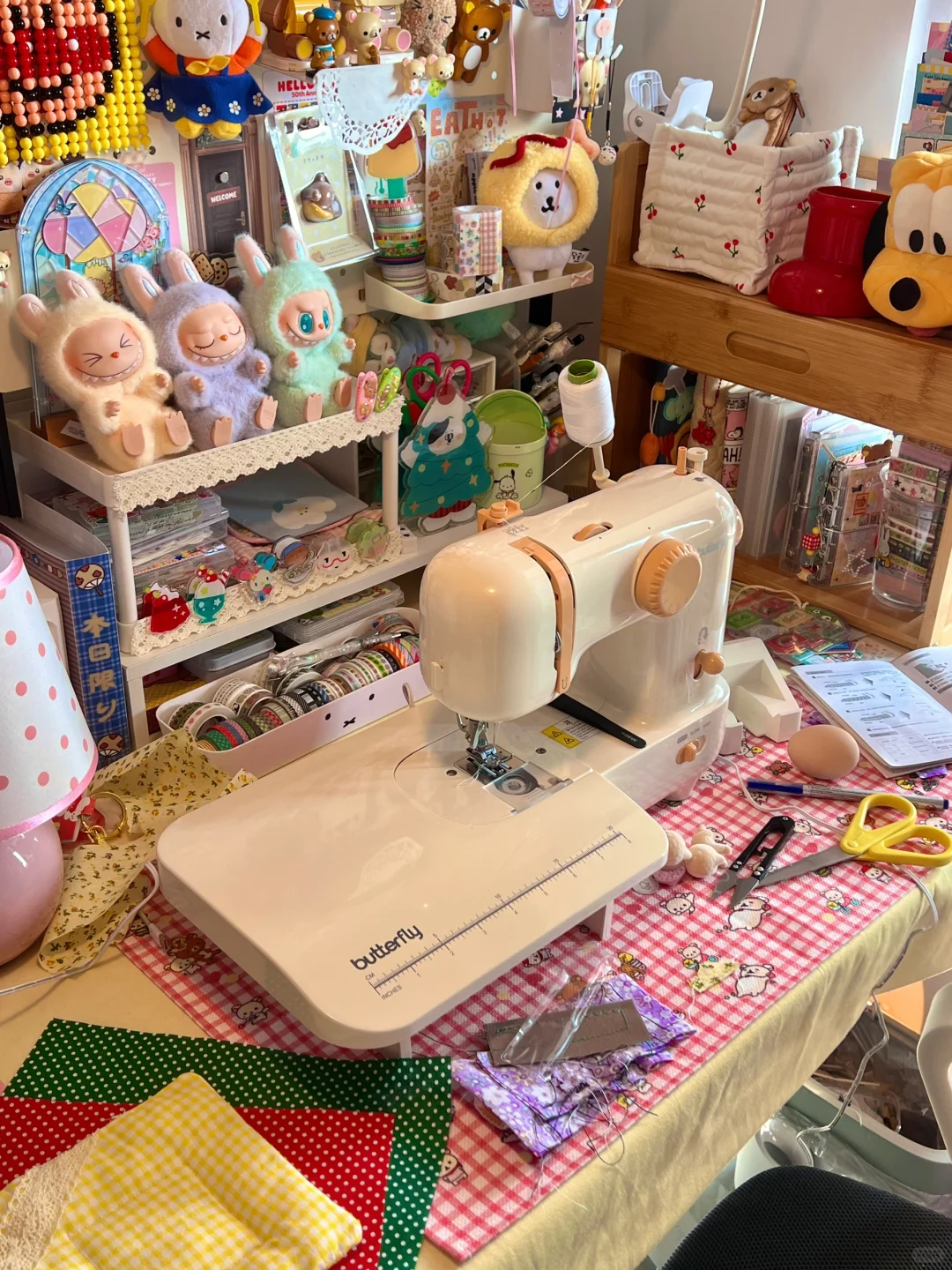 新玩具！缝纫机女工上线