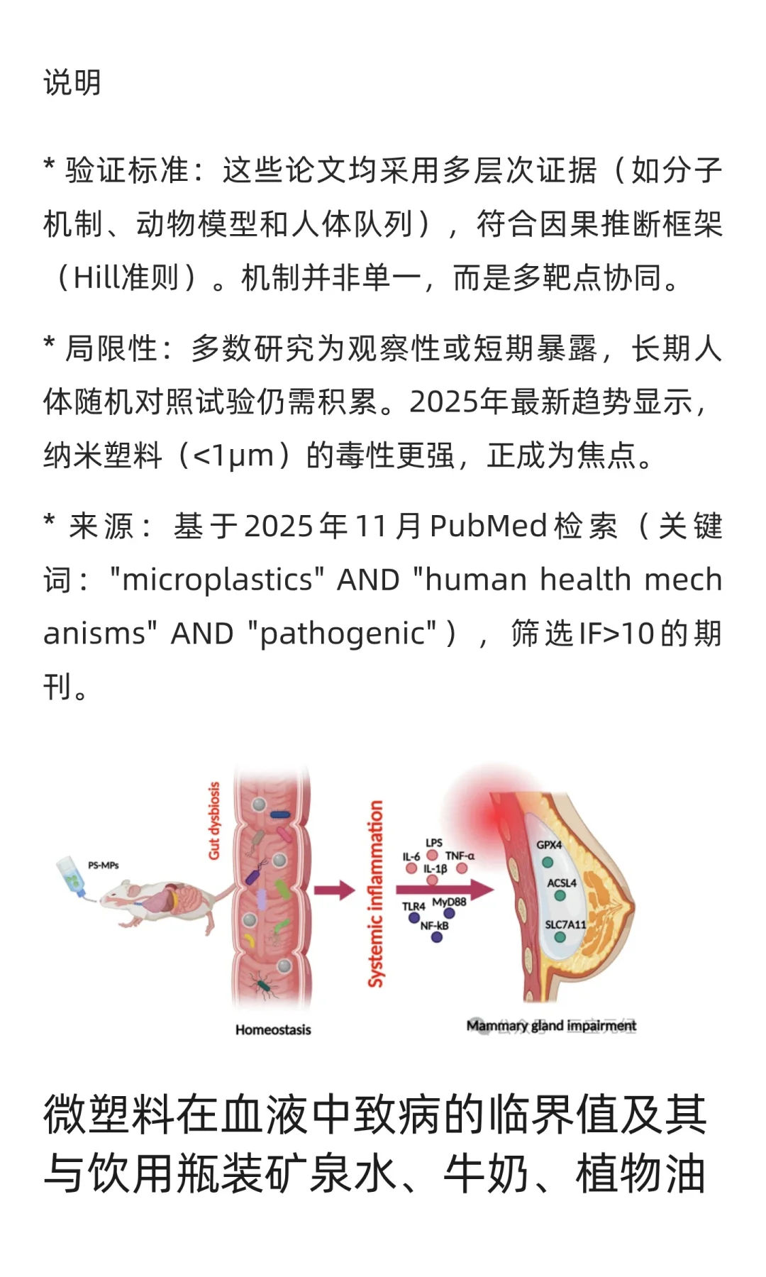 微塑料（microplastics）TMD有什么值得焦虑
