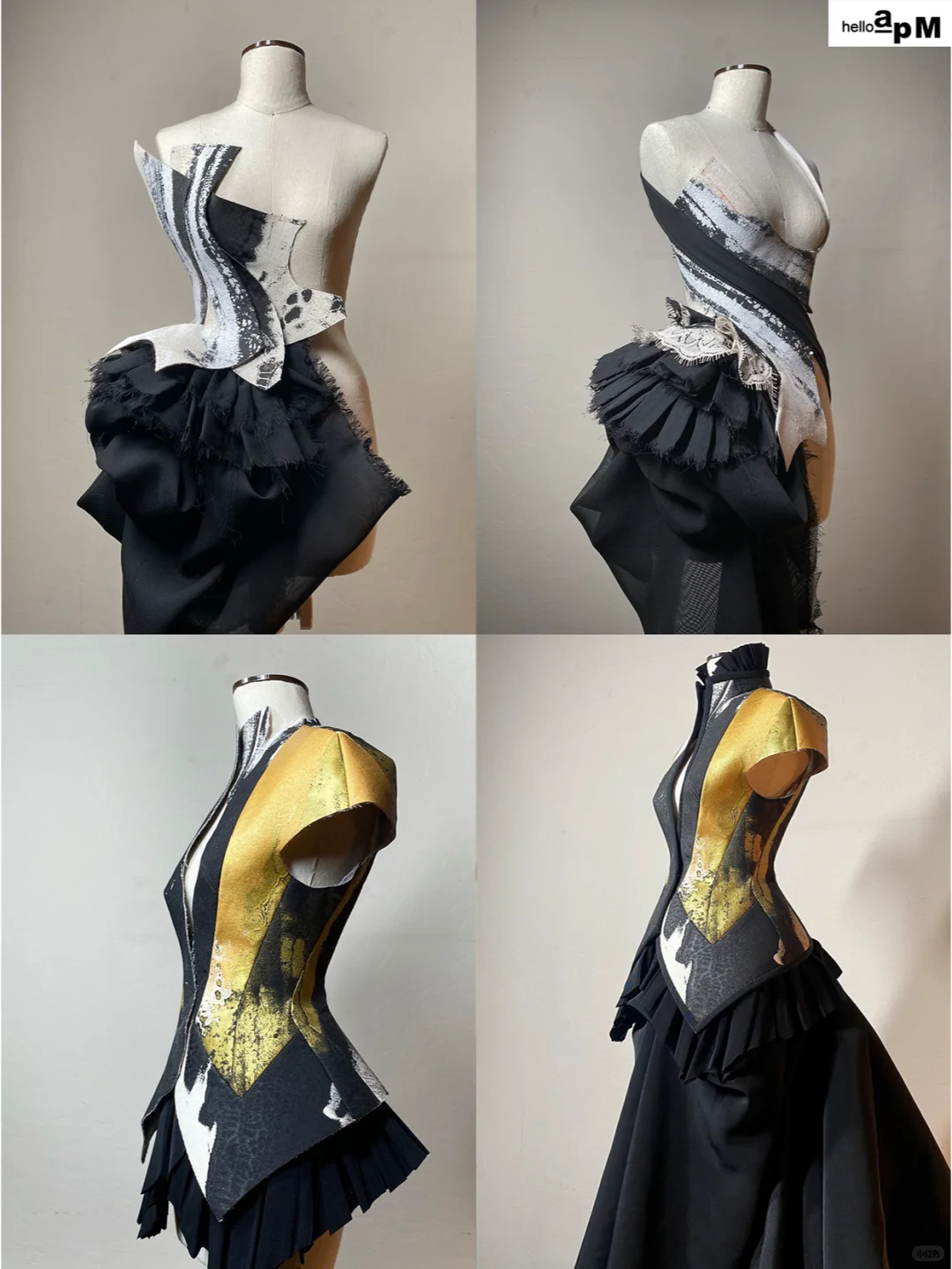 审美提升|服装设计 一眼惊艳的立体剪裁