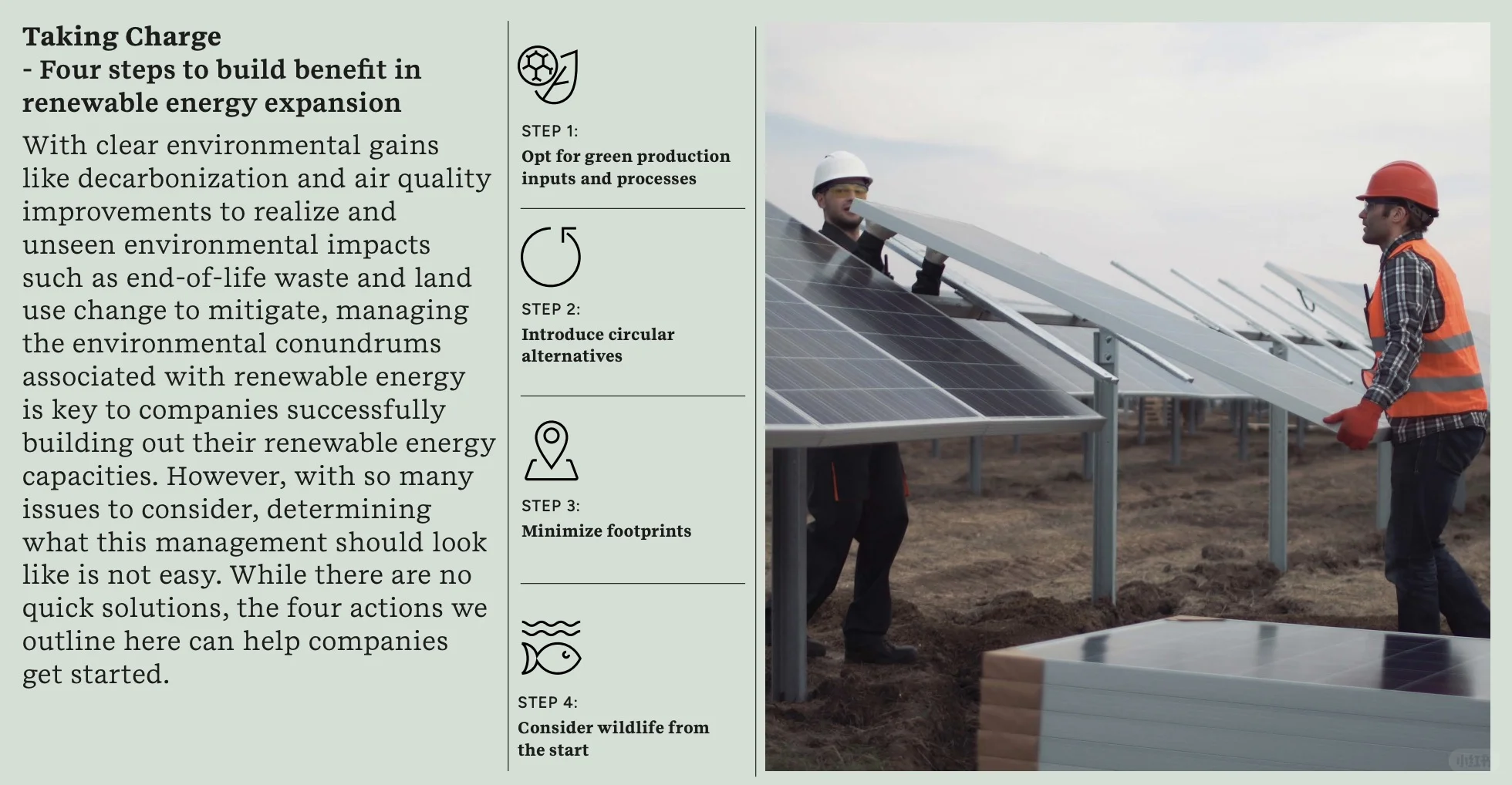 ESG文章｜可再生能源的环境代价与低碳未来