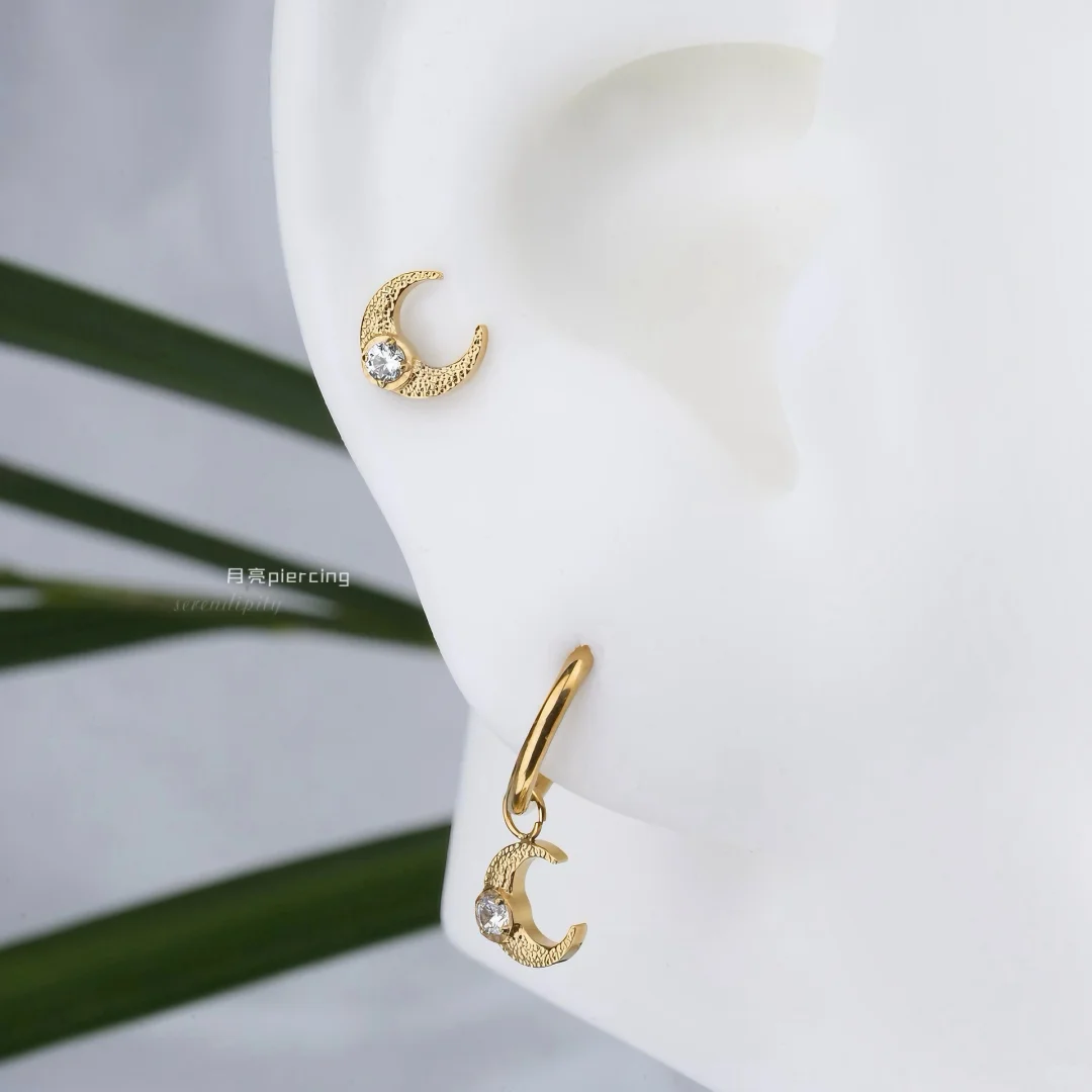 月神·钛合金镀金色