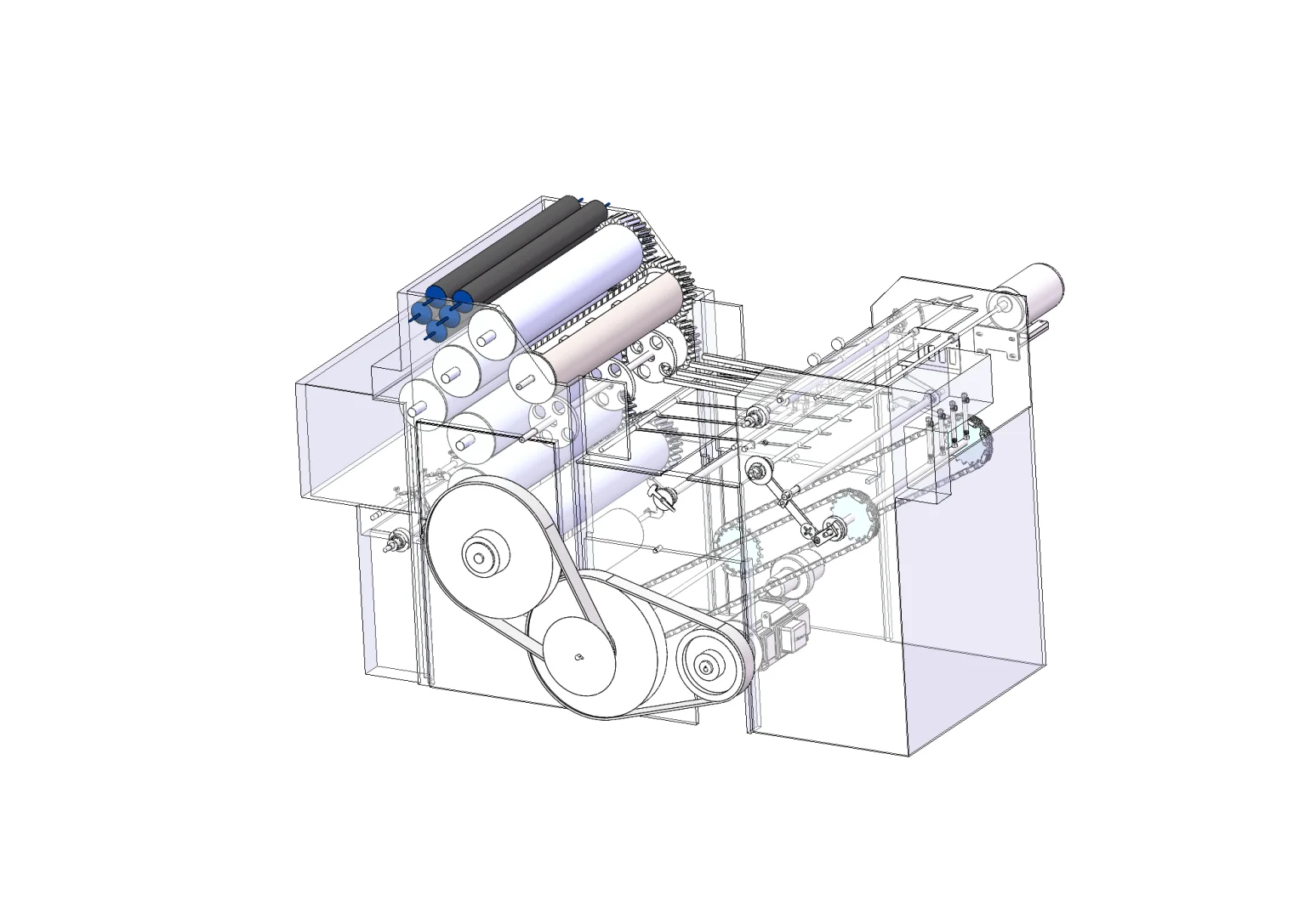 小型平台印刷机的设计【印刷机械