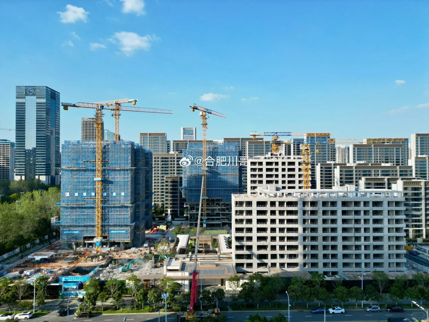 宣传合肥首个四代住宅壹品森境实体效果出来