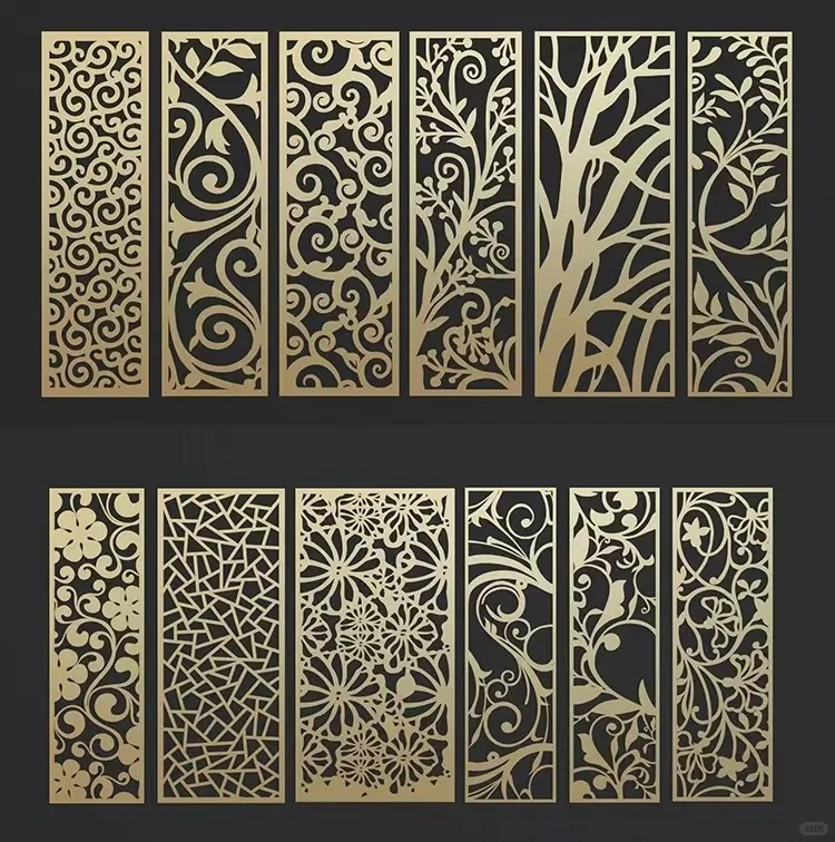 久石穿孔铝板：铝合金屏风，时尚又不失典雅